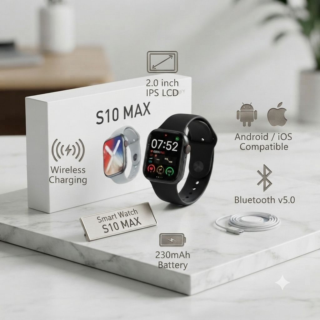 S10 Max Series 10 Smart Watch: আধুনিক প্রযুক্তির ছোঁয়া আপনার হাতে 2