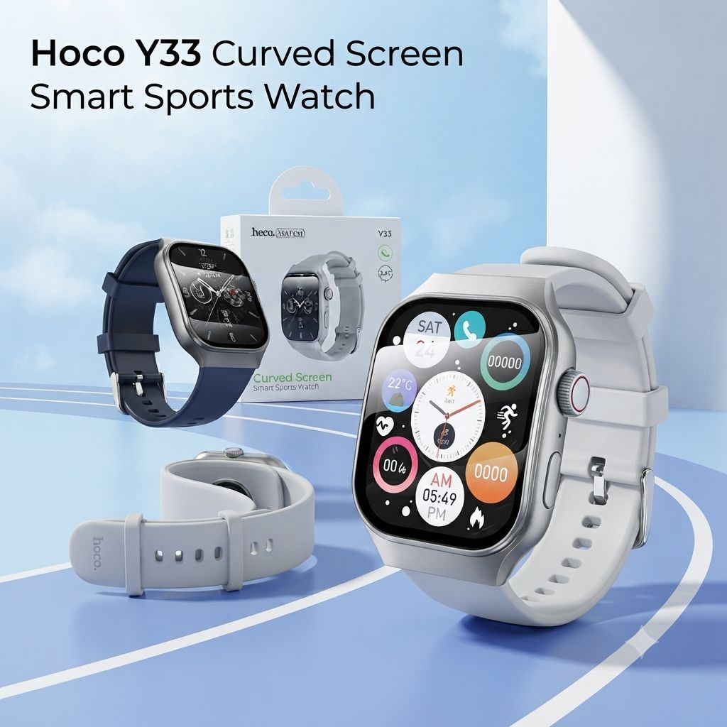 স্টাইল আর প্রযুক্তির পারফেক্ট কম্বিনেশন: Hoco Y33 স্মার্টওয়াচ 3