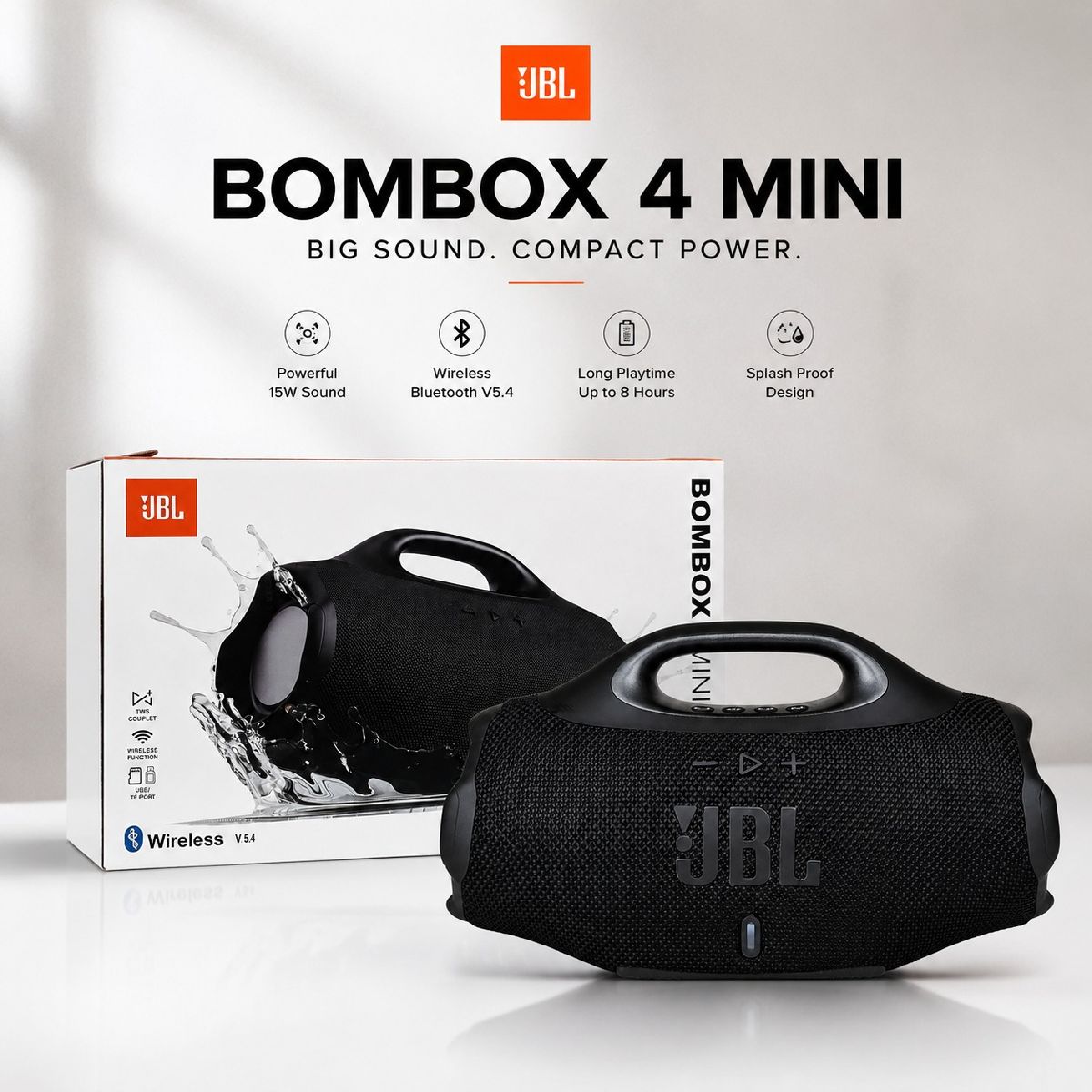 JBL Boombox 4 Mini Wireless Speaker