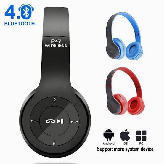 P47 Wireless Bluetooth Headphone 2