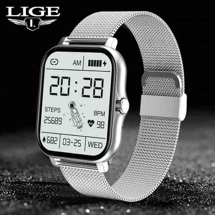 আকর্ষণীয় অফারে পাচ্ছেন 😱 Original LIGE GT20 Smart Watch!😊Large Battery Life and IP67 Waterproof Smartwatch with full touch display and calling features.💥এটি দেখতে যেমন চমৎকার পরতেও তেমন আরামদায়ক।💥 ছেলে মেয়ে উভয়েই ব্যবহার করতে পারবেন।💥এটি প্রিয় জনকে গিফট দেওয়ার জন্য খুবই উপযোগী।↔️সাথে থাকছে  অরিজিনাল বক্স, ম্যাগনেটিক চার্জিং ক্যাবল, ইউজার ম্যানুয়াল এবং চেইন এডজাস্টার।↔️কলিং ফিচারের সাথে রয়েছে কাস্টম ওয়াচ ফেইস, হার্ট রেট মনিটরিং, ব্লাড প্রেসার মনিটরিং এবং আরো হেলথ ও স্পোর্টস ফিচারস।↔️LIGE ব্র্যান্ডের ঘড়িটি অর্ডার করতে কল অথবা মেসেজ করুন।💥আপনি আমাদের কাছ থেকে কেন পন্য অর্ডার করবেন?🎯 আমাদের সকল প্রডাক্ট গুলো Steadfast কুরিয়ারের মাধ্যমে হোম ডেলিভারি করা হয়।🎯 ১০০% কোয়ালিটি চেক করে কুরিয়ার করা হয়।🎯 প্রোডাক্ট হাতে পেয়ে চেক করে মূল্য পরিশোধ করতে পারবেন & প্রোডাক্টের কোন সমস্যা থাকলে রিটার্ন করতে পারবেন।💥তাই আর দেরি না করে আজই অর্ডার করতে ইনবক্স করুন ✅ 3