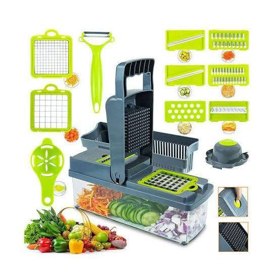 16 in 1 Kitchen Vegetable Slicer & Chopper 2