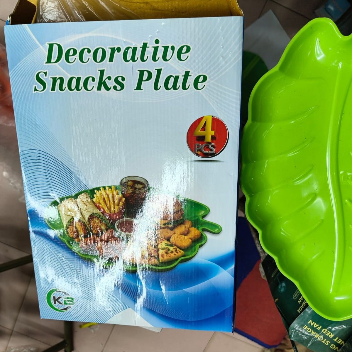 Decorative Leaf.Shaped platee 2