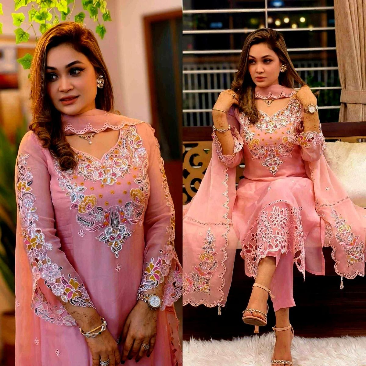 Premium Embroidery Four Piece 2