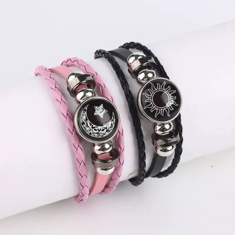 Trendy Couple Sun Moon Bracelet 3