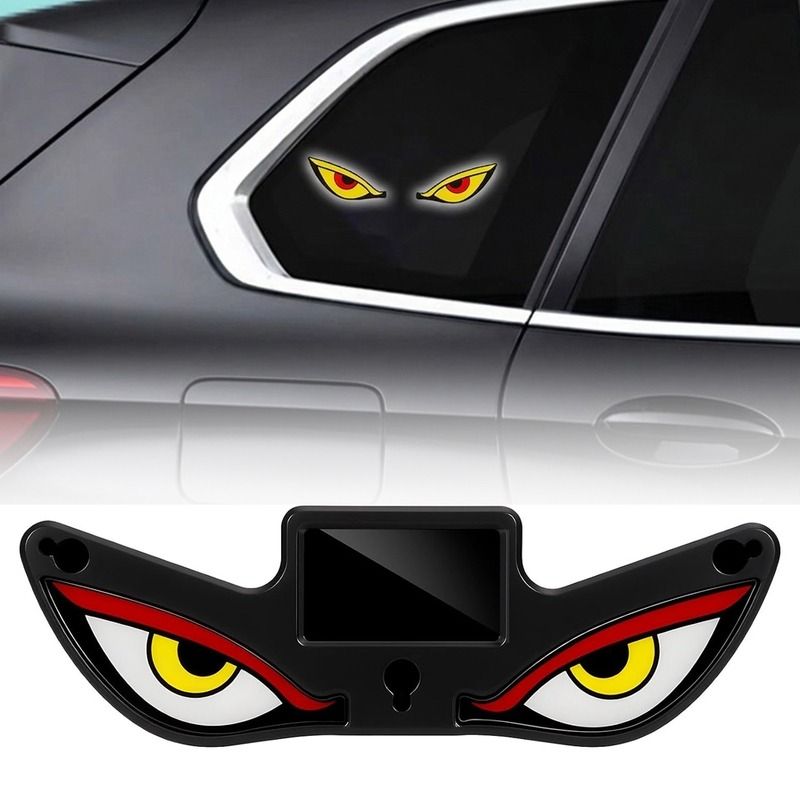 Solar Devil Eyes Led car/bike windo 2
