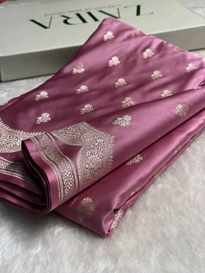 🌸✨ সফট সিল্ক কাতান শাড়ি ✨🌸