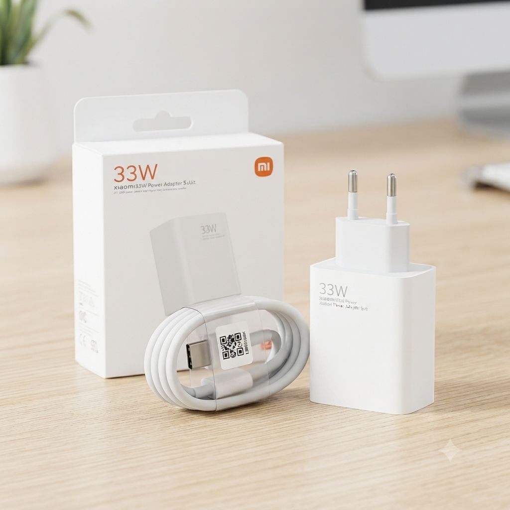 Mi 33W Fast Charger (Original) – আপনার ডিভাইসের জন্য দ্রুত ও নিরাপদ চার্জিংয়ের নির্ভরতা