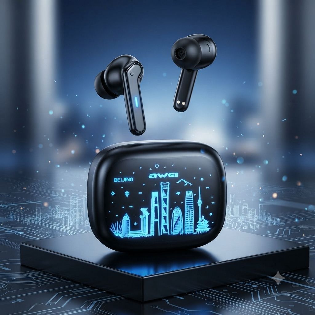 Awei T53 ANC Active Noise Cancellation Wireless Earbuds | প্রিমিয়াম সাউন্ড ও ডিপ নয়েজ ক্যান্সেলেশন 3
