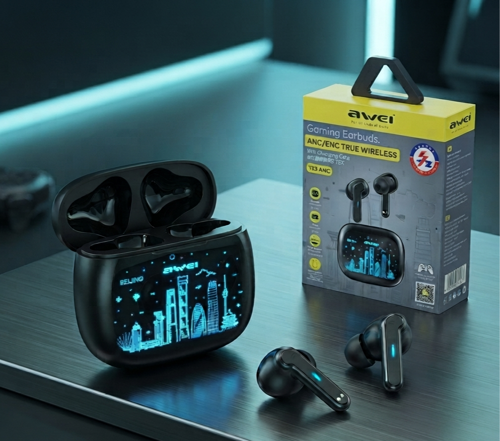 Awei T53 ANC Active Noise Cancellation Wireless Earbuds | প্রিমিয়াম সাউন্ড ও ডিপ নয়েজ ক্যান্সেলেশন 2