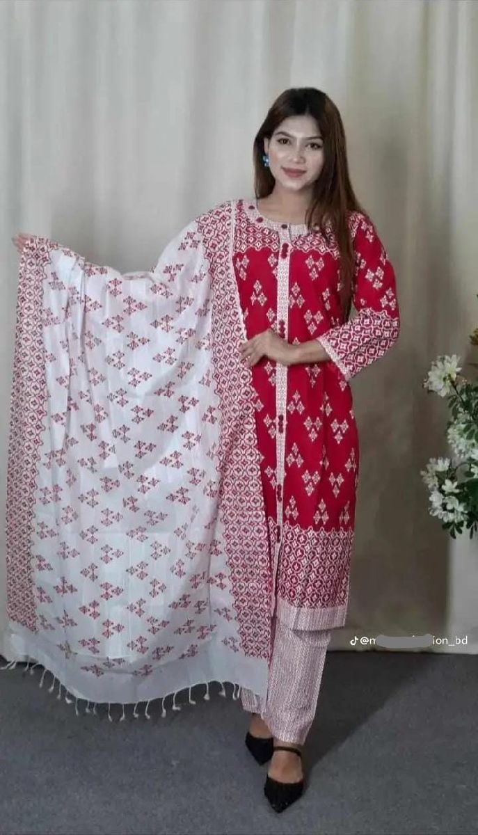 cotton three piece