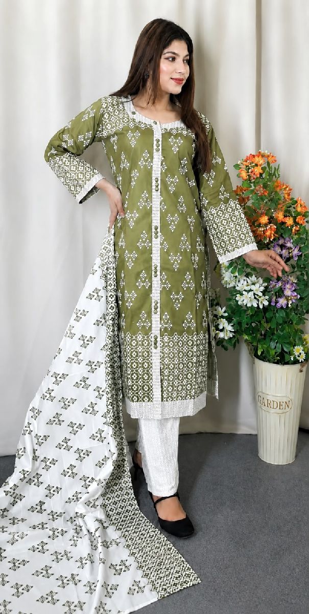 cotton three piece 3