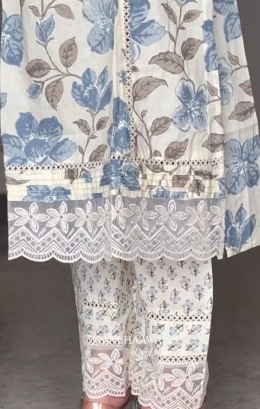 কটন এমব্রয়ডারি 3 পিচ 2
