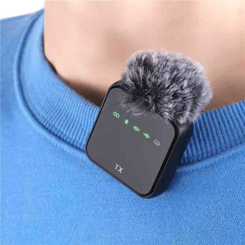 F11-2 Collar Wireless Microphone iPhone/Android & Type C Supported 99% Noise Cancellation😱💥💥 3