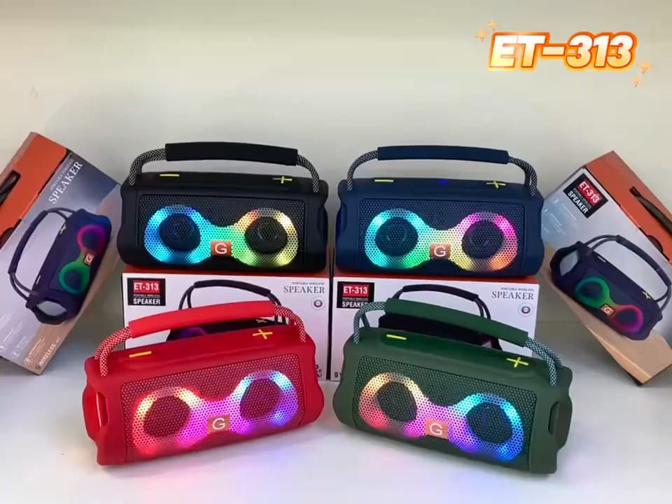 ET-313 Portable Wireless Bluetooth Speaker👀😱💥💥 2