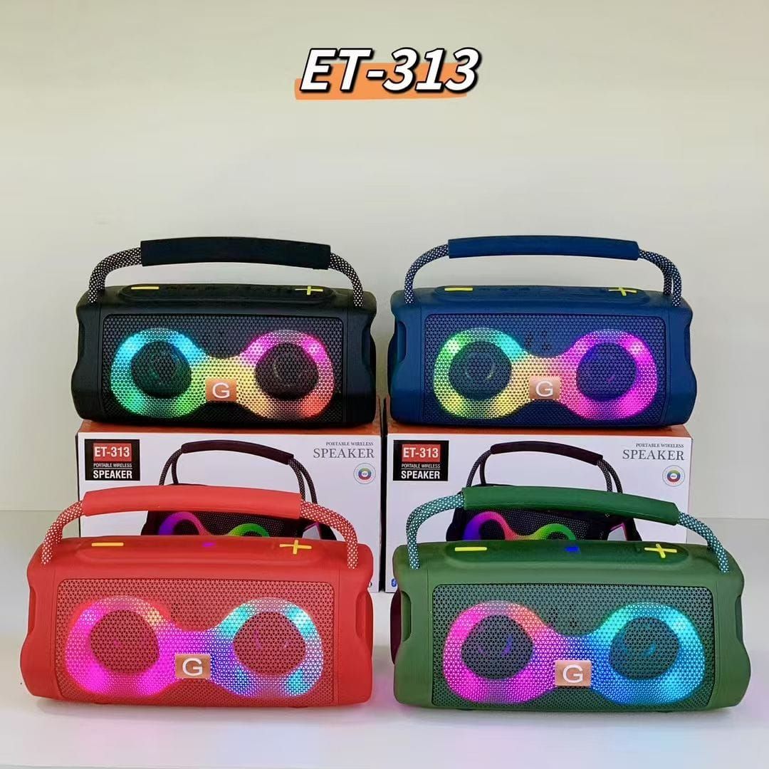 ET-313 Portable Wireless Bluetooth Speaker👀😱💥💥 3