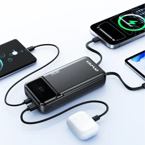 Awei PA-103 30000mAh 22.5W Fast Charging Power Bank😱😱💥 3