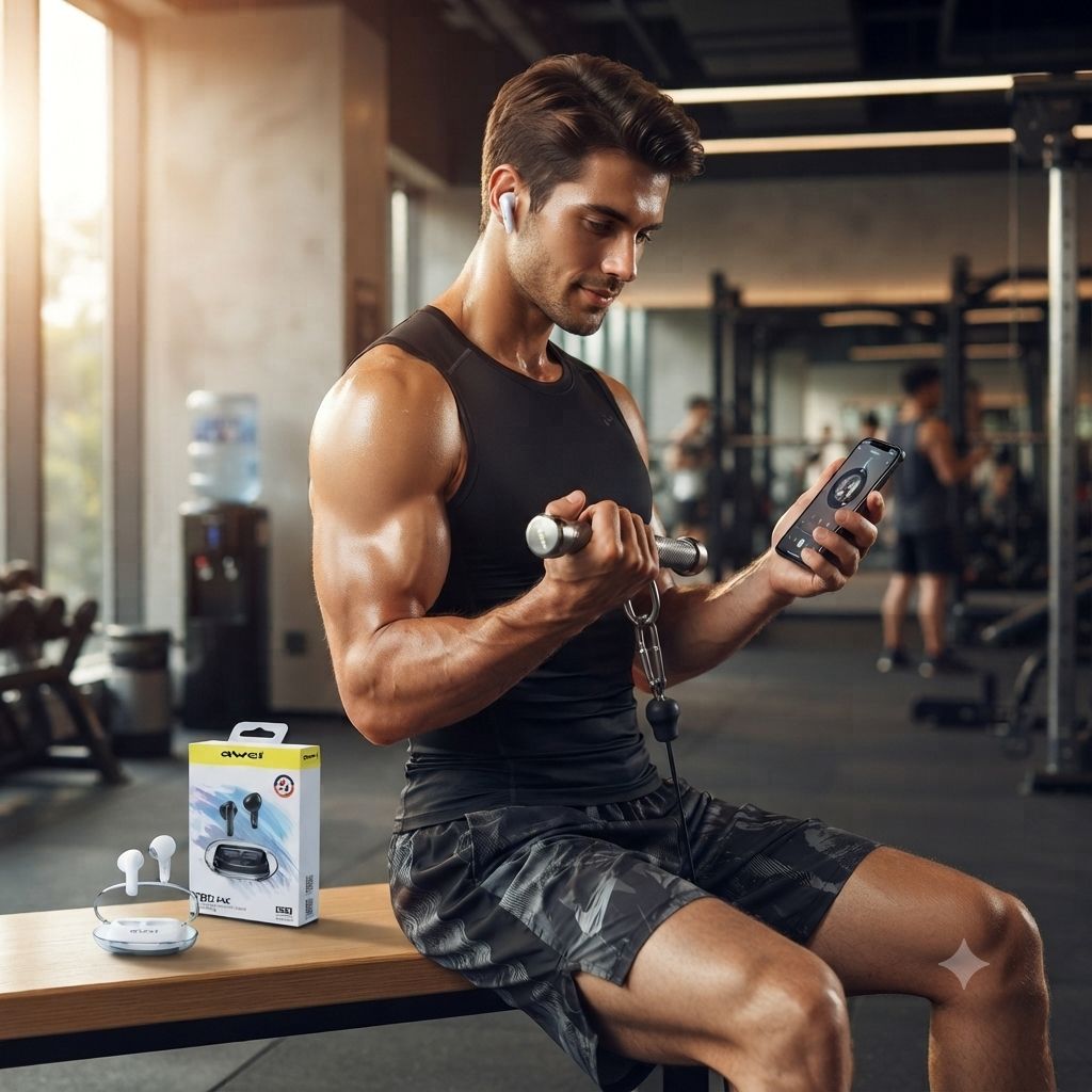 Awei T85 ENC Wireless Bluetooth 5.3 Earbuds – প্রিমিয়াম সাউন্ড ও লং-লাস্টিং ব্যাটারি ব্যাকআপ! 3