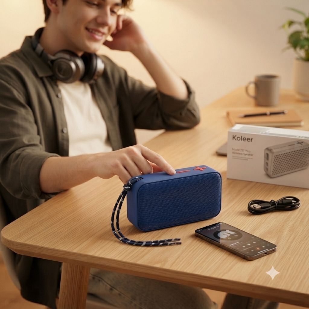 Koleer S25 Portable Bluetooth Speaker 2