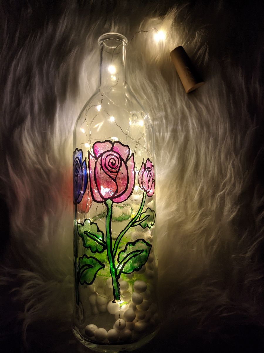 Bottle Lamp 2