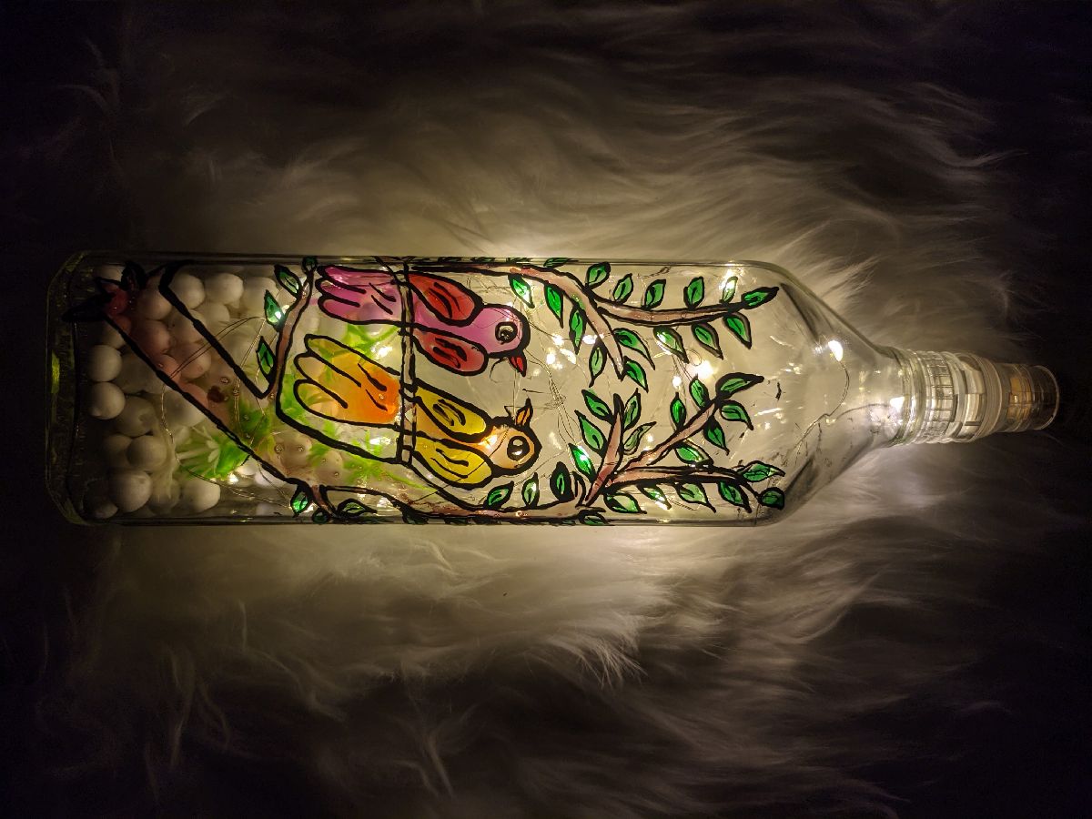 Bottle Lamp 2