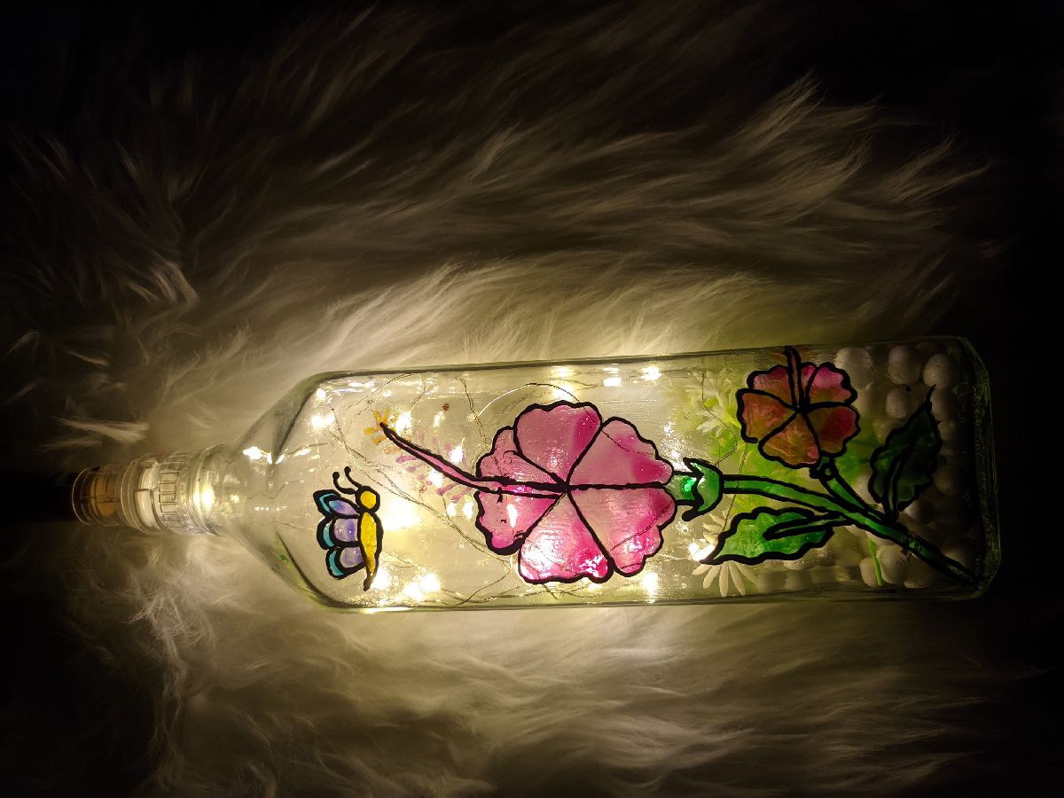 Bottle Lamp 2