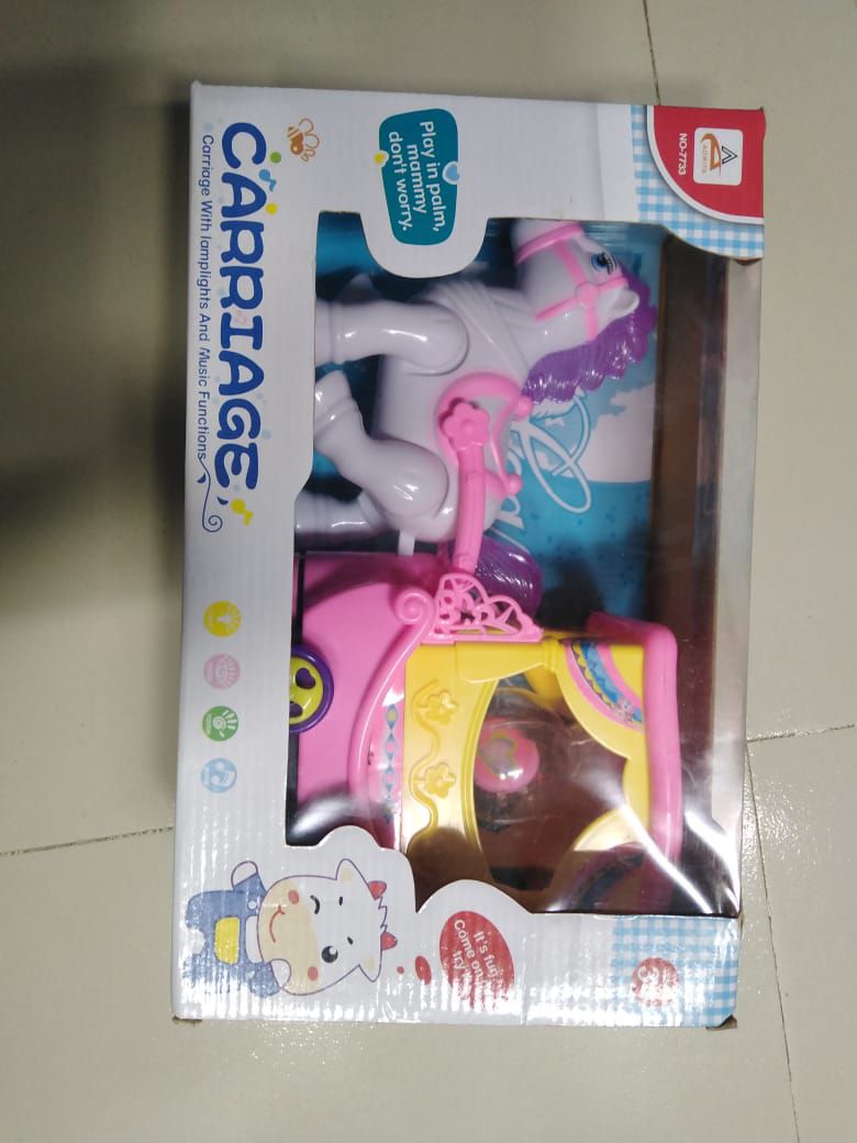 CARRIAGE Battery Operated Toy Carriage Set - tomtom_horsecar_3 2