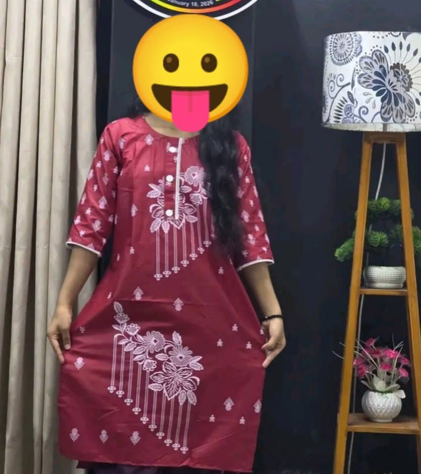 প্রিমিয়াম সুতি কামিজ