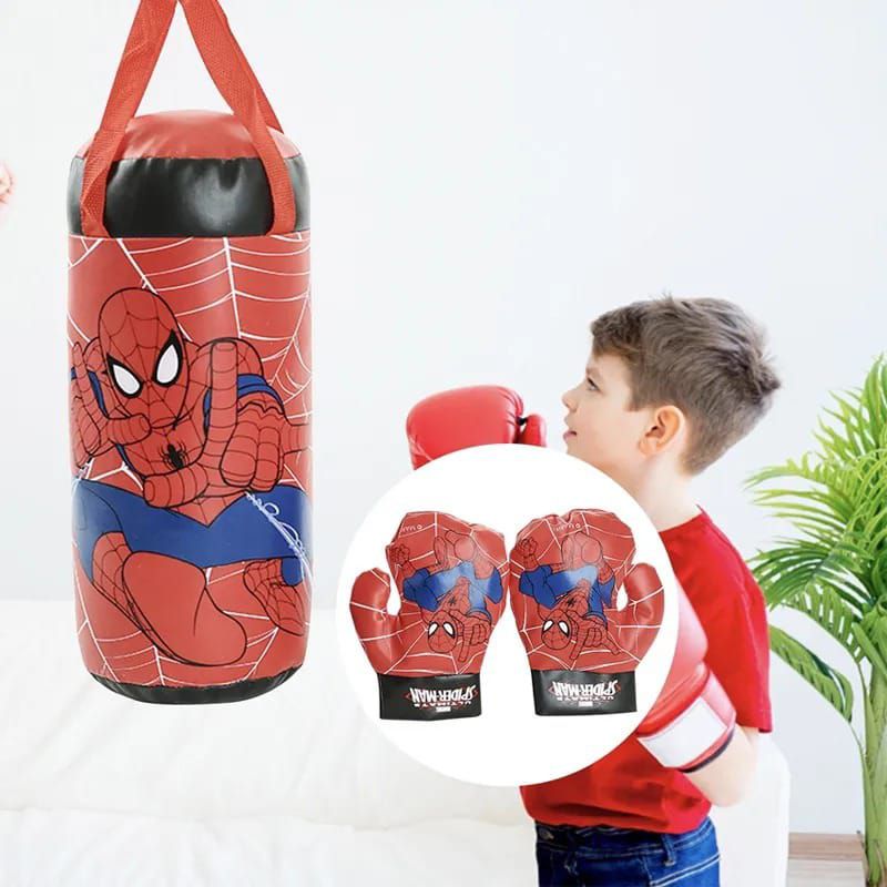 Spider-Man Kids Boxing Set punching bag 2
