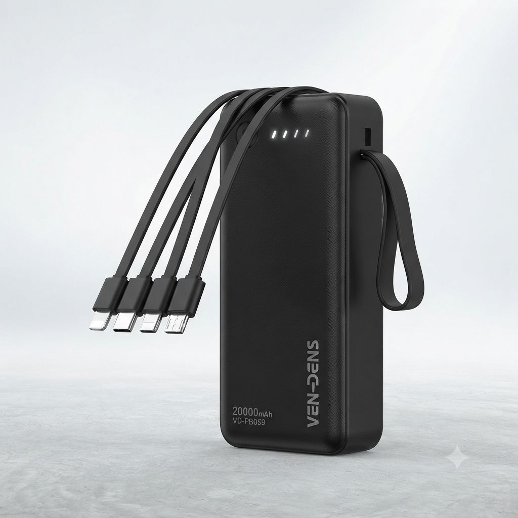 Ven-Dens VD-PB059 ২০,০০০mAh ১৮W ফাস্ট চার্জিং পাওয়ার ব্যাংক 2
