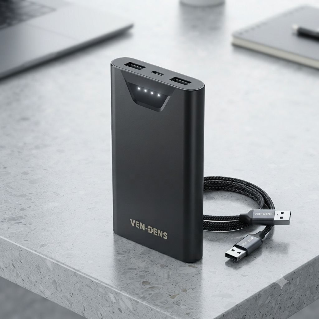 Ven Dens 10000mAh VD-PB041 Power Bank - পোর্টেবল ও ফাস্ট চার্জিং সলিউশন 2