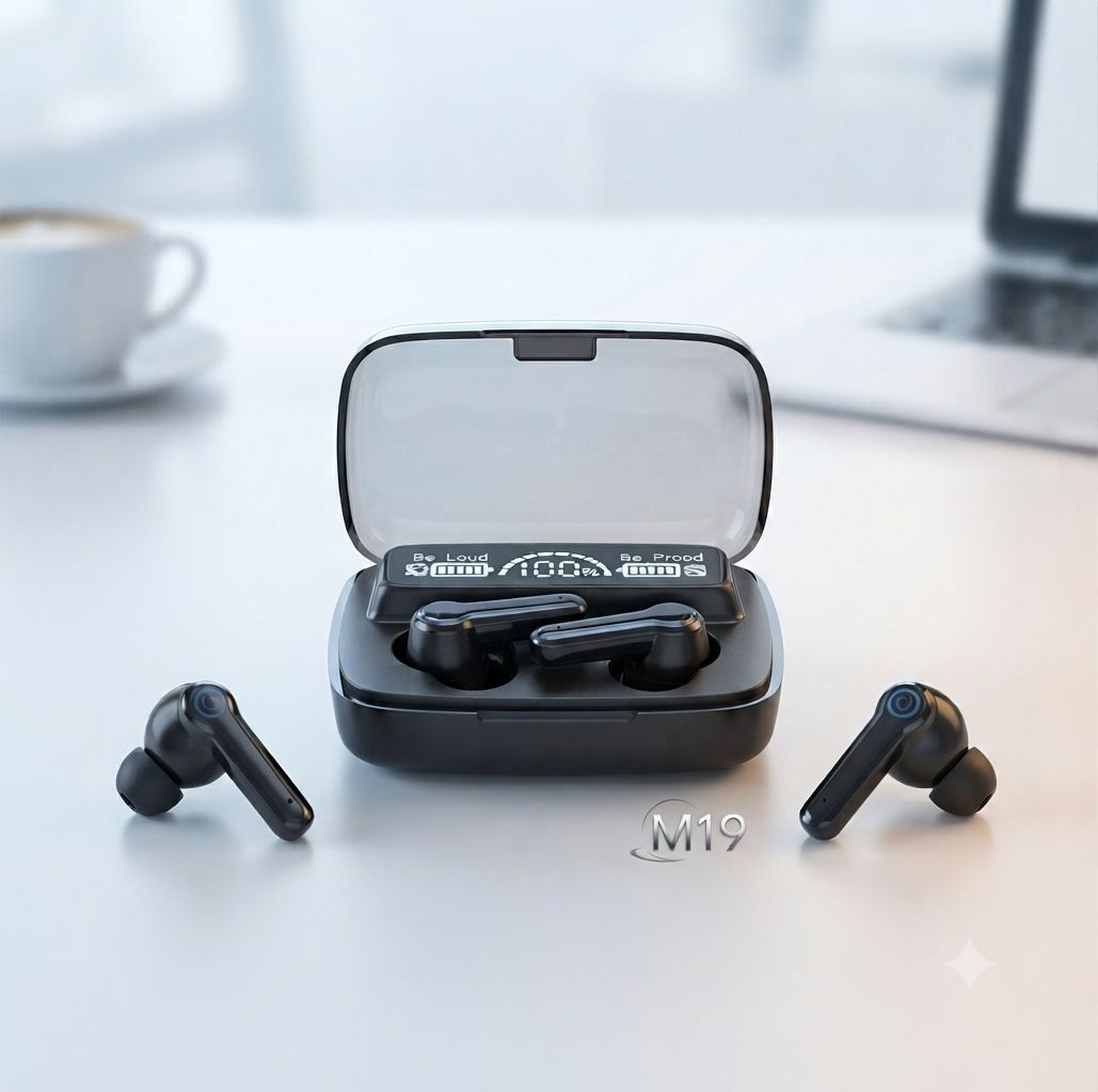 M19 TWS Wireless Earbuds: প্রিমিয়াম সাউন্ড ও আধুনিক প্রযুক্তির পারফেক্ট কম্বিনেশন