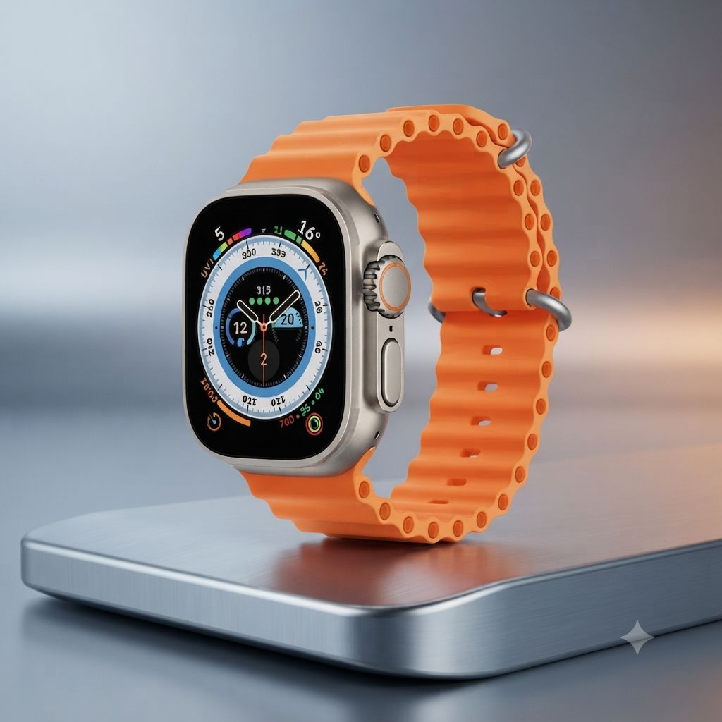Y80 Ultra Smartwatch With 8 Strap – স্টাইলিশ স্মার্টওয়াচ এবং ৮টি আকর্ষণীয় স্ট্র্যাপ একসাথে