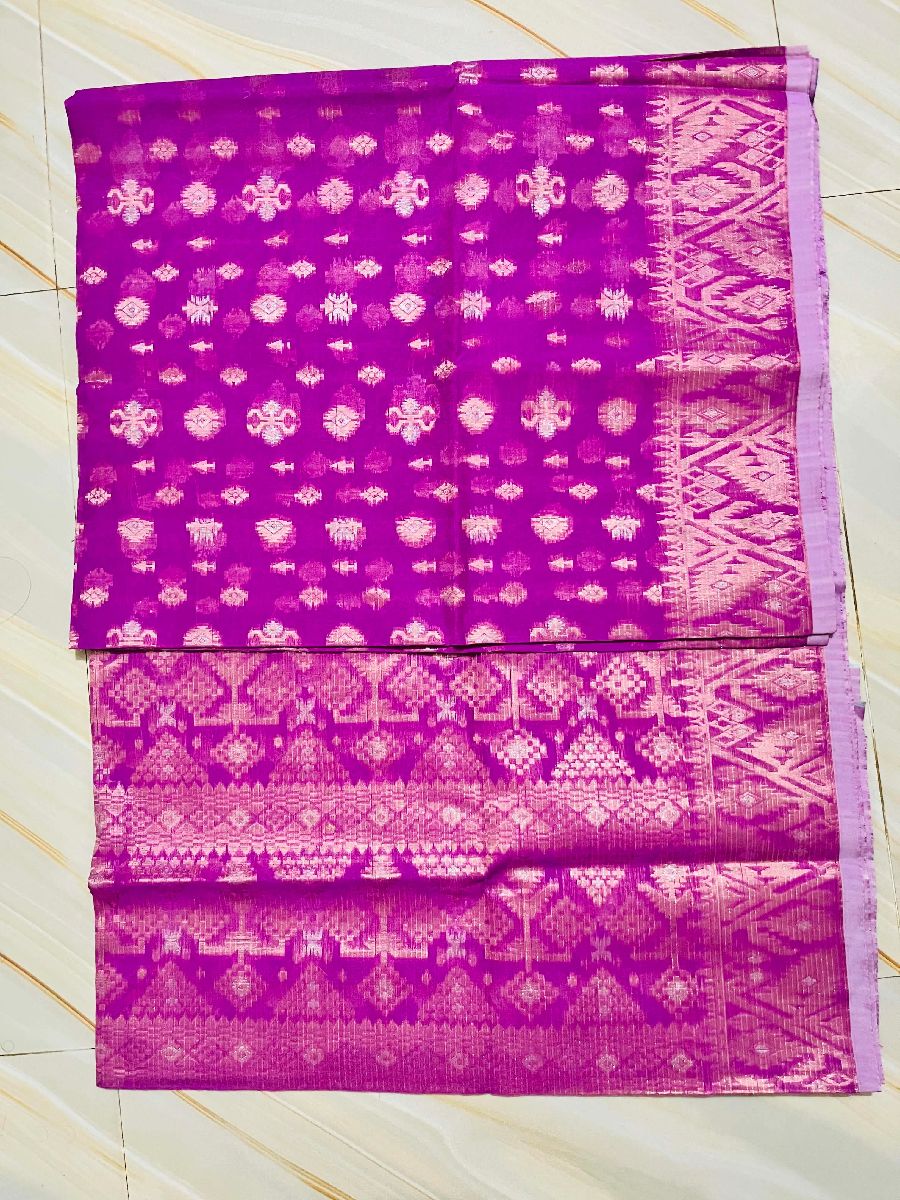 ✨ প্রিমিয়াম জামদানি সিল্ক শাড়ী 🎀 3