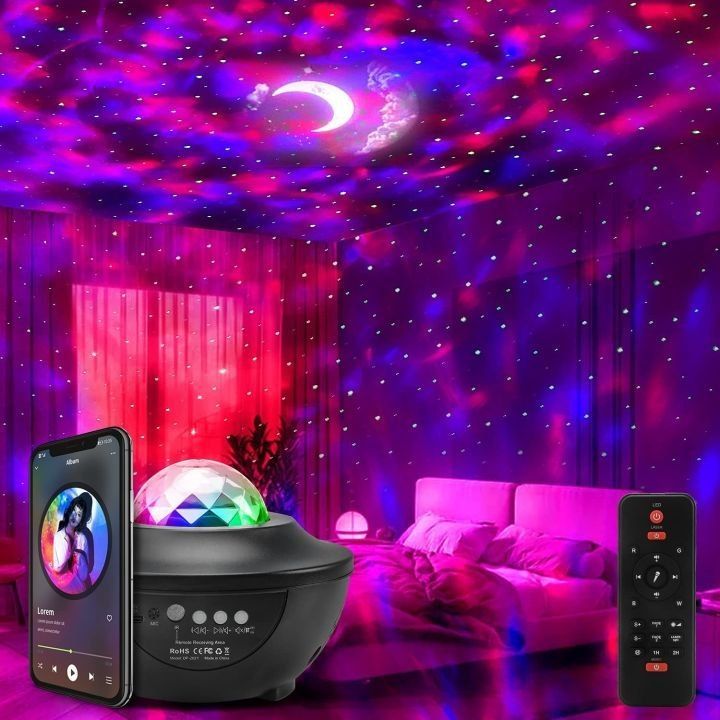 🌌 Galaxy Star Projector – LED Night Light 2