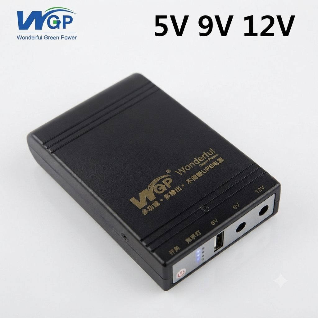 WGP Mini UPS 10400mAh – নিরবচ্ছিন্ন ইন্টারনেটের নির্ভরযোগ্য পাওয়ার ব্যাকআপ