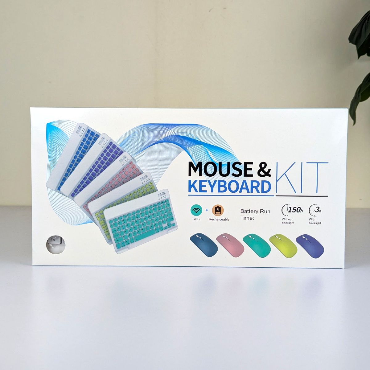 Wireless Mouse & Keyboard Combo Kit (Slim & Stylish Design) 2