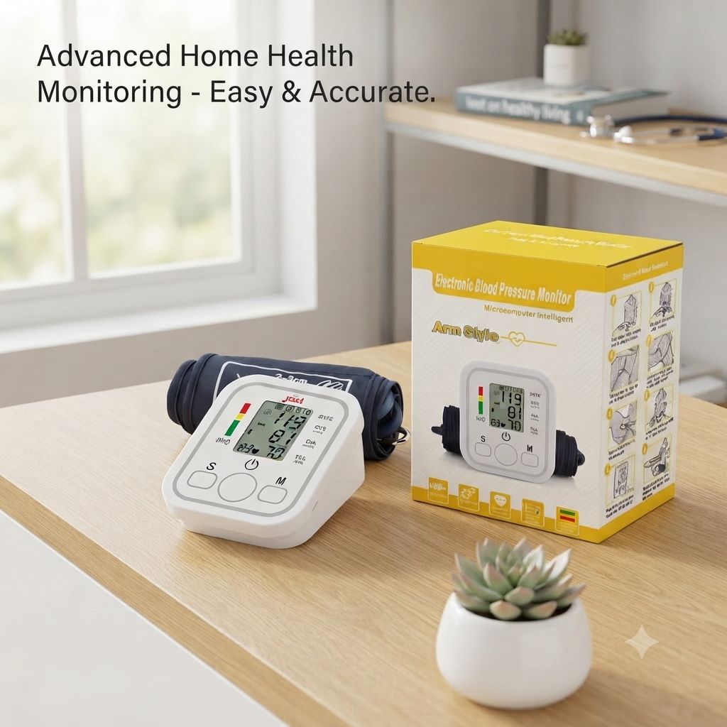 JZIKI Automatic Upper Arm Blood Pressure Monitor | নির্ভুল ও সহজ রক্তচাপ পরিমাপক যন্ত্র 2
