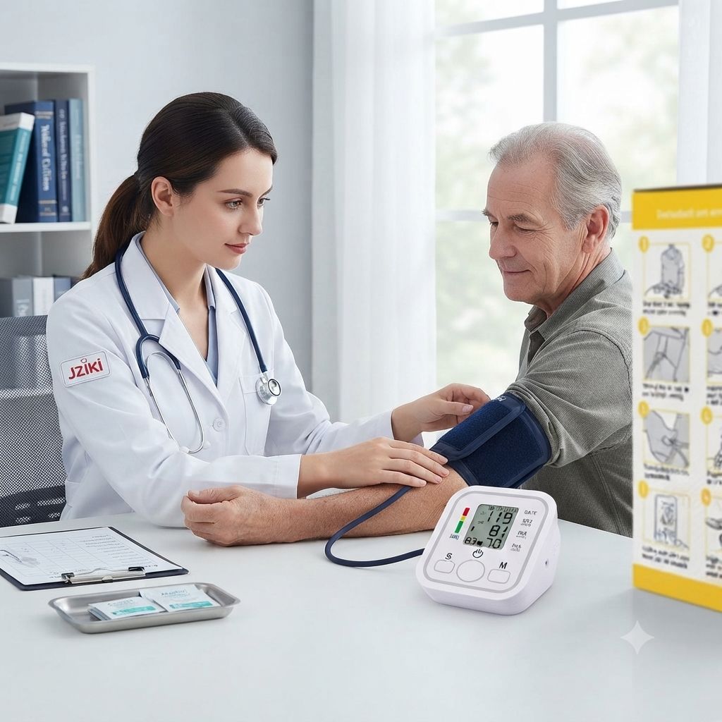 JZIKI Automatic Upper Arm Blood Pressure Monitor | নির্ভুল ও সহজ রক্তচাপ পরিমাপক যন্ত্র 3