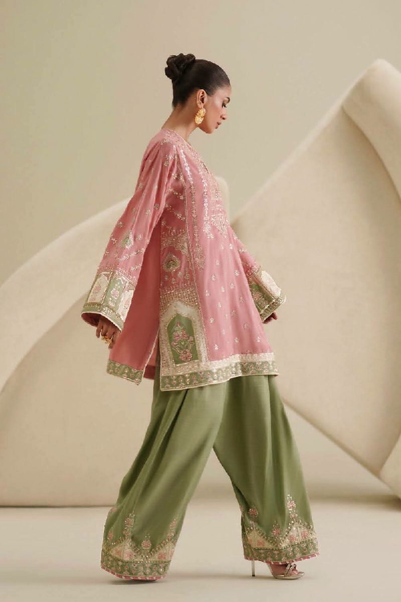 Pakistani inspired Farshi dress 3