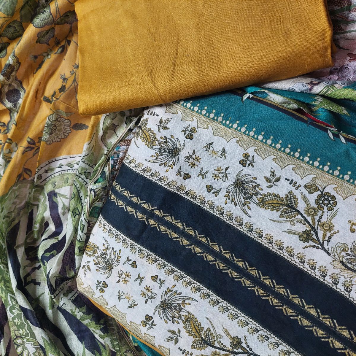 ভিআইপি জমজম কটন থ্রি পিস // Jomjom VIP Cotton three-piece 2
