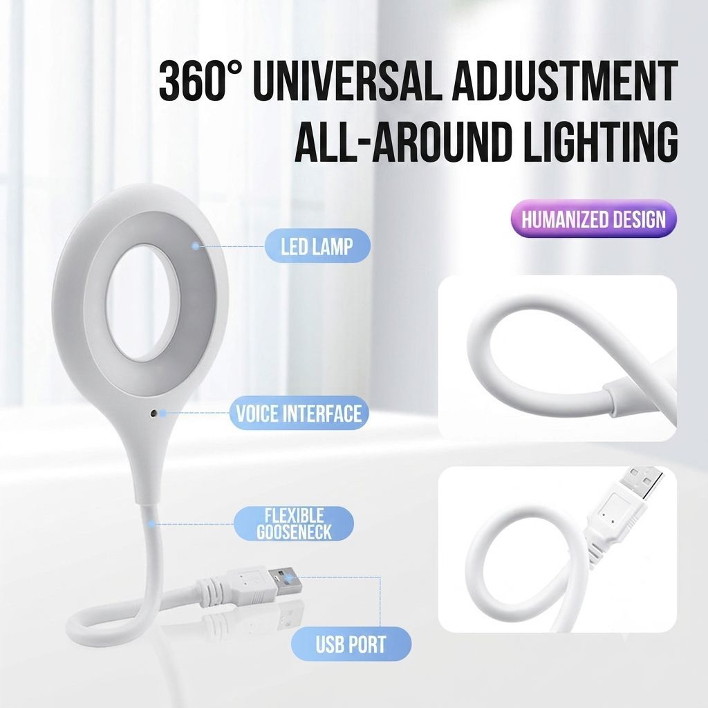 Hands Free -Voice-Led Lamp... 3
