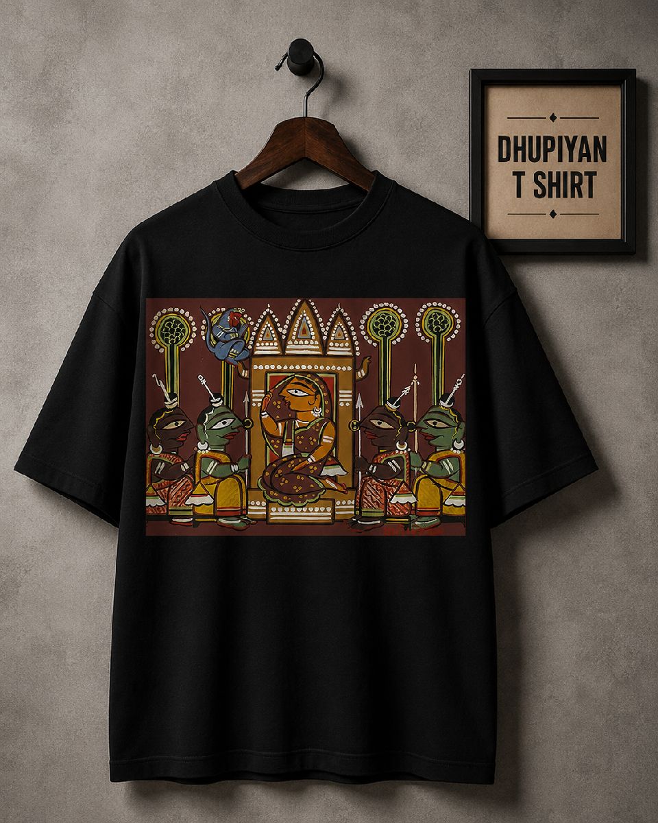 Drop shoulder t shirt 2