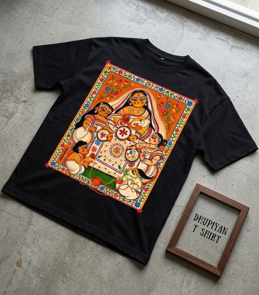 Drop shoulder t shirt 3