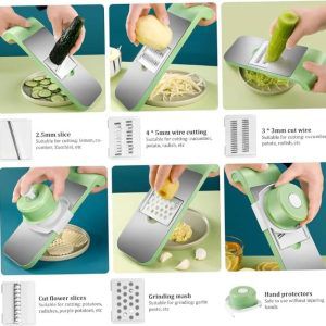 5 in 1 vegetable cutter slicer 3
