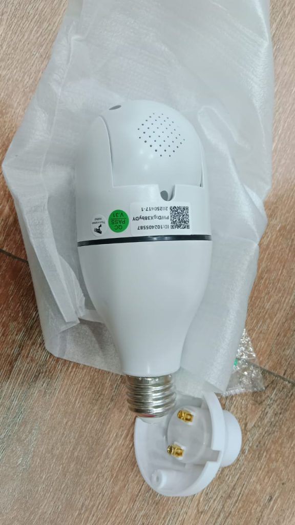 V380 3MP E27 Bulb WIFI Cc Camera 2