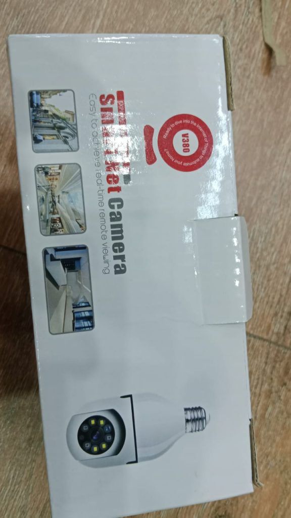 V380 3MP E27 Bulb WIFI Cc Camera 3