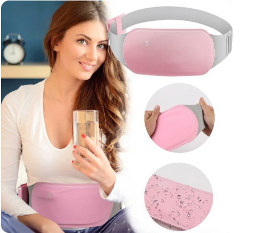Heating pad for Period Cramps & Vibration sliming Massage belt