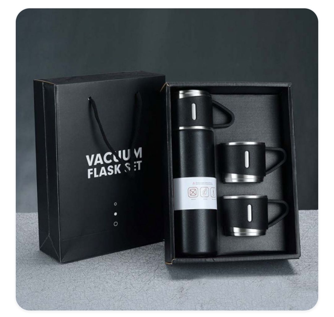 Vacuum Flask Set Drinking Water Bottle