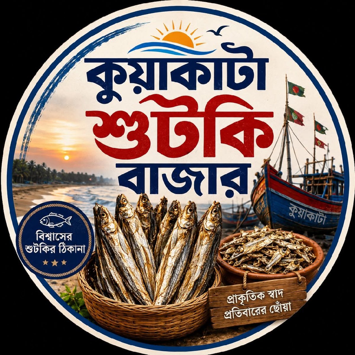 কুয়াকাটা শুঁটকি বাজার